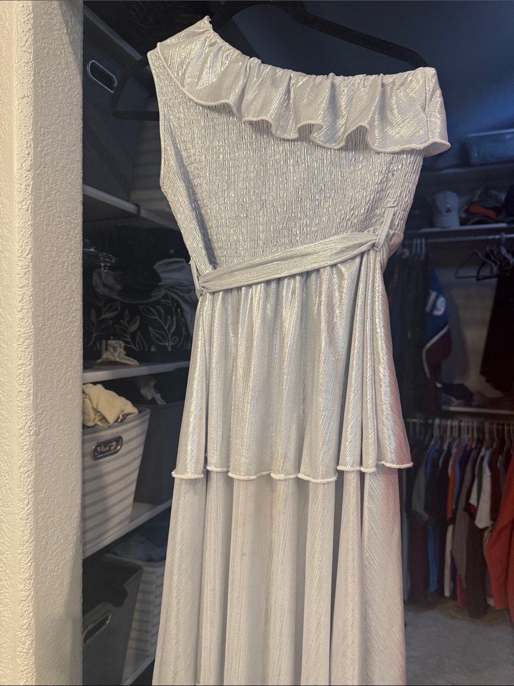 Annabelle Silver Dress